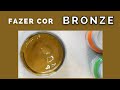 Como fazer a cor Bronze mistura de cores