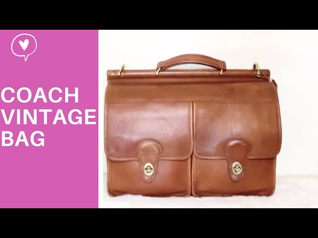 VINTAGE COACH BAG / COACH VINTAGE BAG REVIEW / VINTAGE COACH VINTAGE COACH BAG / COACH VINTAGE BAG REVIEW / VINTAGE COACH