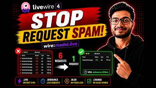 Stop Request Spam: Livewire 4 wire:model Modifiers | Ep 10