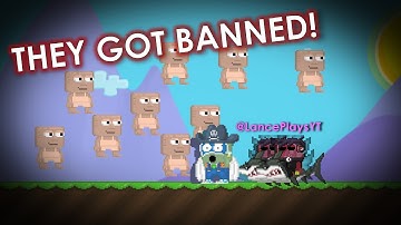 A mod entered SEEDIARY and this happened... (I GOT DUCTTAPED!) -Growtopia