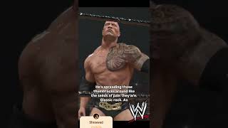 The Rock #wwe #gaming #action #games #youtubeshorts #shortvideo #shorts #reels #ytshorts