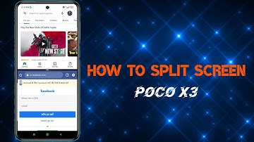 HOW TO USE SPLIT SCREEN FEUTURE IN POCO X3?