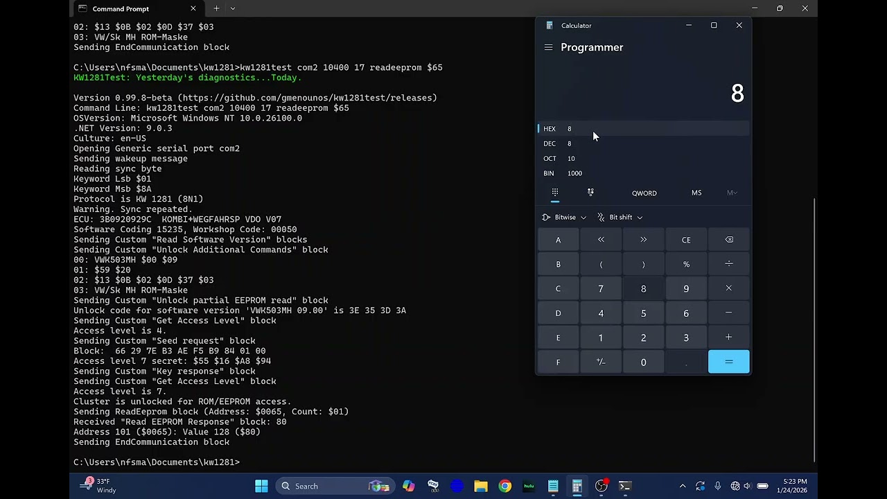 Mk4/B5.5 VDO cluster hack, VSS by CAN bus