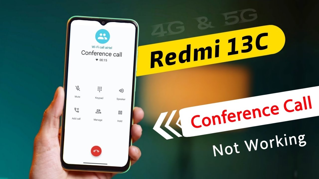 Redmi 13C 5g Conference Call Settings | Redmi 13C me Conference Call Kaise Kare