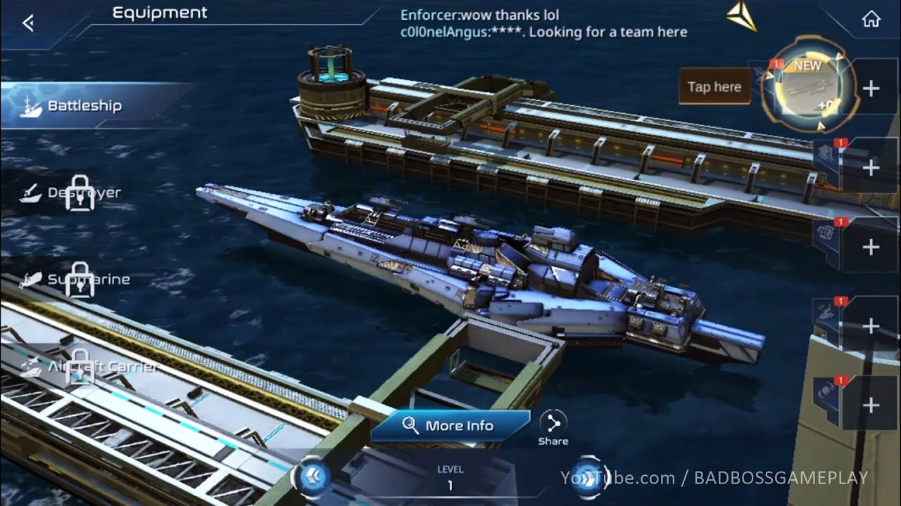 Sea Fortress ( Epic War of Fleets ) Gameplay Part 2