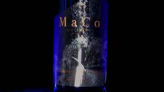 Maco Wine Bottle Micromapping for 3 Stage Lighting Splash
