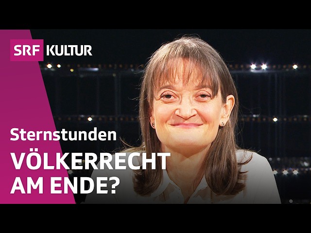 Das Völkerrecht – ein zahnloser Tiger? | Sternstunde Philosophie | SRF Kultur