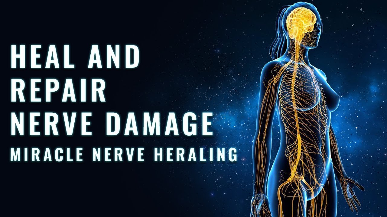528 Hz Miracle Nerve Healing Frequency Heal and Repair Nerve Damage Isochronic Tones YouTube