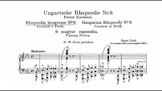 Liszt - Hungarian Rhapsody No. 9 [Misha Dacic]