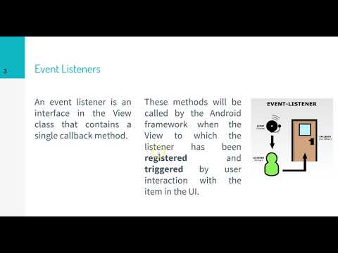 L3 08 Android Basic Event Listener Concept