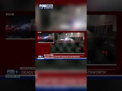 Video News helicopter crashes in Chatsworth