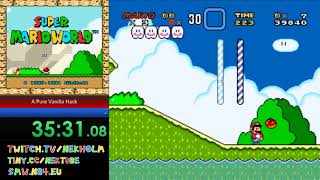 A Pure Vanilla Hack playthrough (SMW hack)