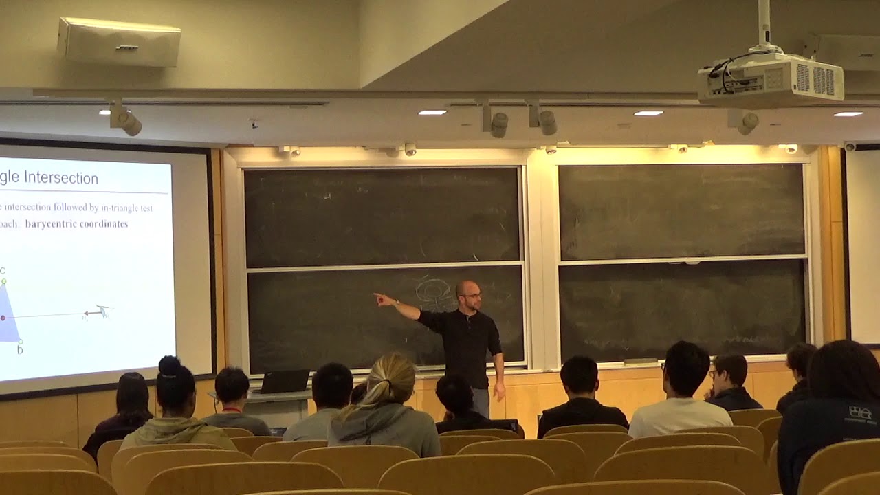 Introduction to Computer Graphics (fall 2018), Lecture 10: Ray casting ...