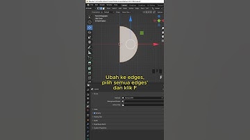 Membuat Logo Google Photo di Blender Part 01 #3dartist #3d #3dartwork #3dmodeling #tutorial #b3d