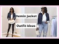 How to Style Demin Jacket Outfits || Spring Summer  Outfit ideas Lookbook 🌸🌸