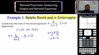 Solving Rational Equations and Verifying Solutions Graphically