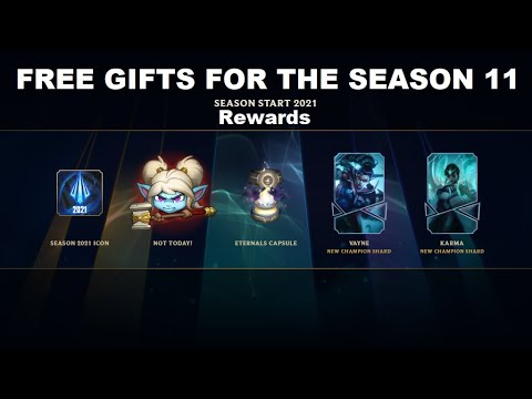 Reward Programs Lol How to get free gifts for Season 11 | Season 2021 Rewards | League of ...