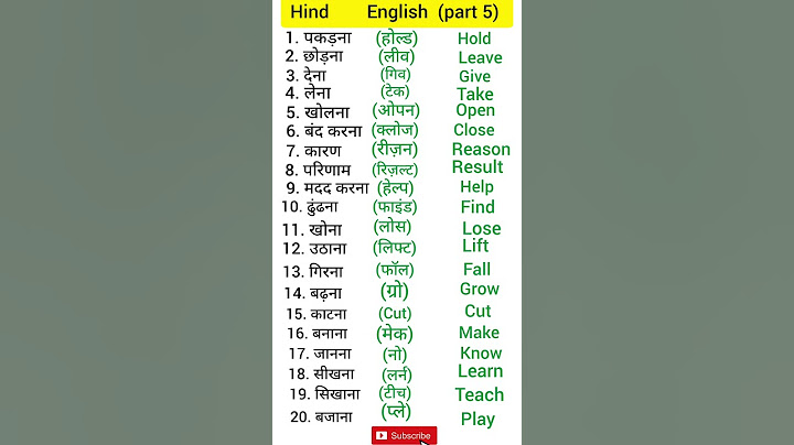 Hindi English words meaning / Hindi to english / words meaning / #hinditoenglish #hindivocabulary