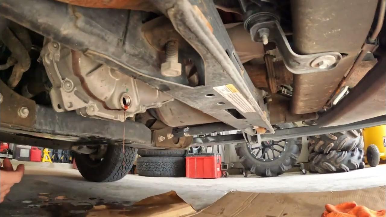 2500HD Transfer Case Flush YouTube