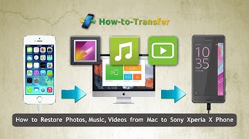 How to Restore Photos,Music,Videos from Mac to Sony Xperia X Phone Easily