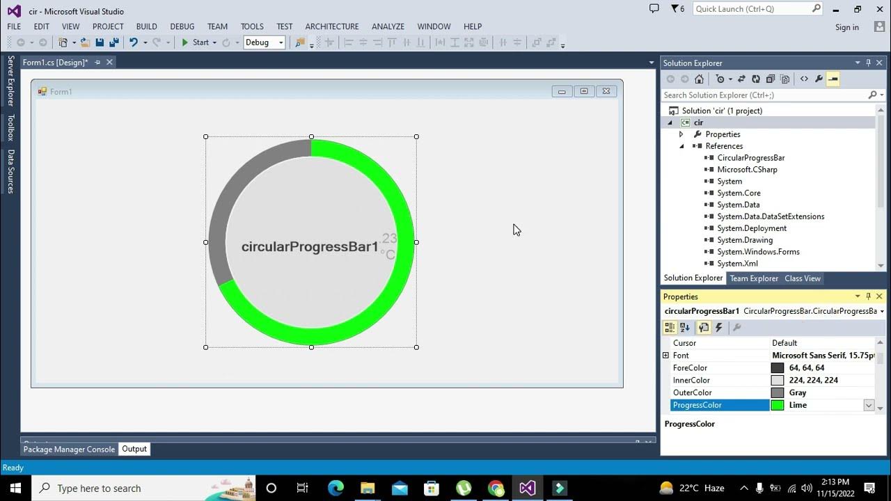 how to use circular progress bar in circular progress bar in