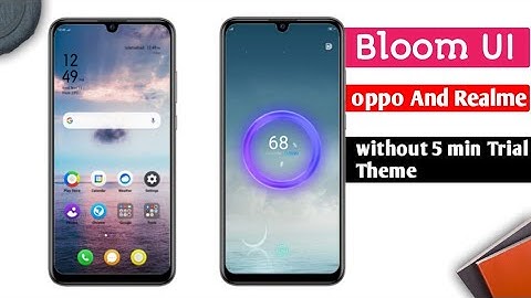 Bloom UI Theme For oppo And Realme || without 5 min Trial easy Tutorial