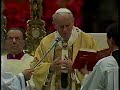 Christmas Midnight Mass with Saint Pope John Paul II 1992 (Partial)