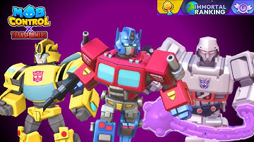 SERU!! Gameplay Bumble Bee, Optimus Prime & Megatron gaes.. Mob Control x Transformers..