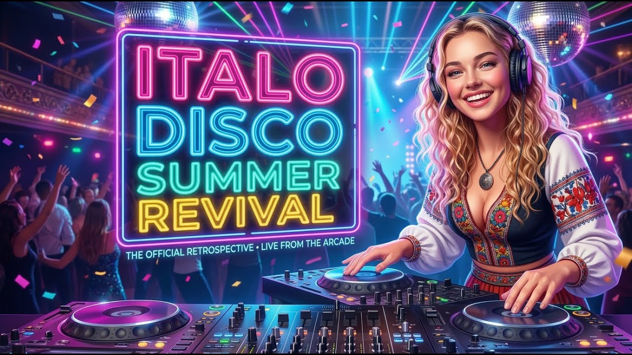 Italo Disco Dance 2026 • Grooving into Spring, Neon Flash | 80s Party ...