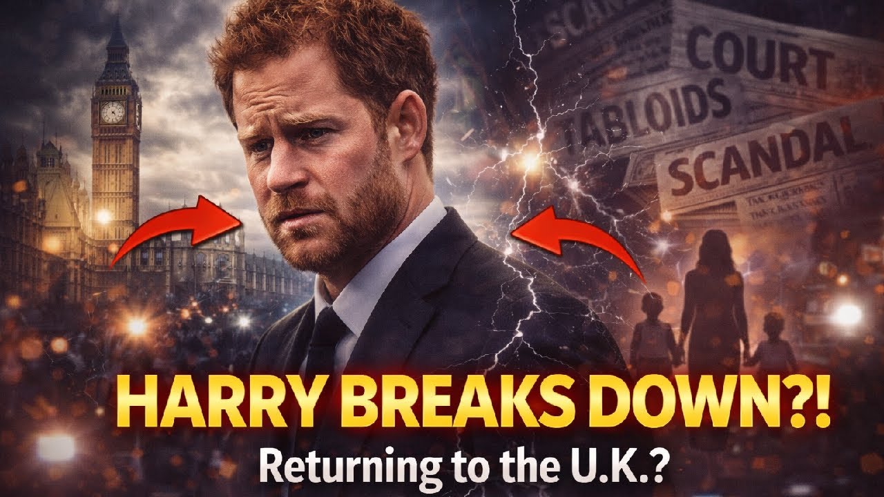 Prince Harry’s Emotional Court Battle — When Will He Return to the U.K. Amid Tabloid War