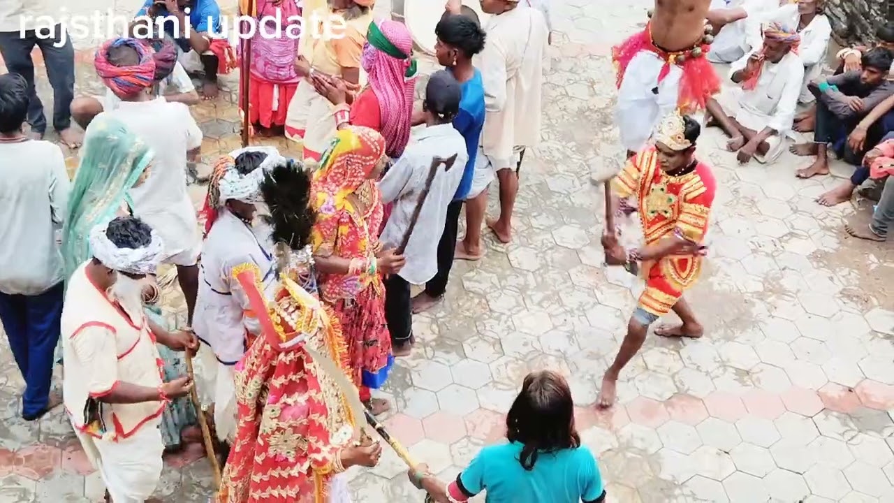 लालू लावारिया और चांवडा माता खेल जोरदार भाव आया एक बार जरूर देखे //tasol ki gavari full mahol 2025