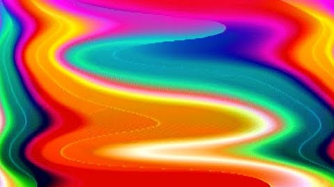 Relaxing analog video synth visualizer jam [NO SOUND] 30min