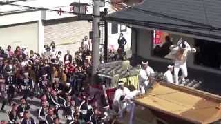 20150920 00035 本宮午後曳行 貝源 五軒屋町 岸和田だんじり祭