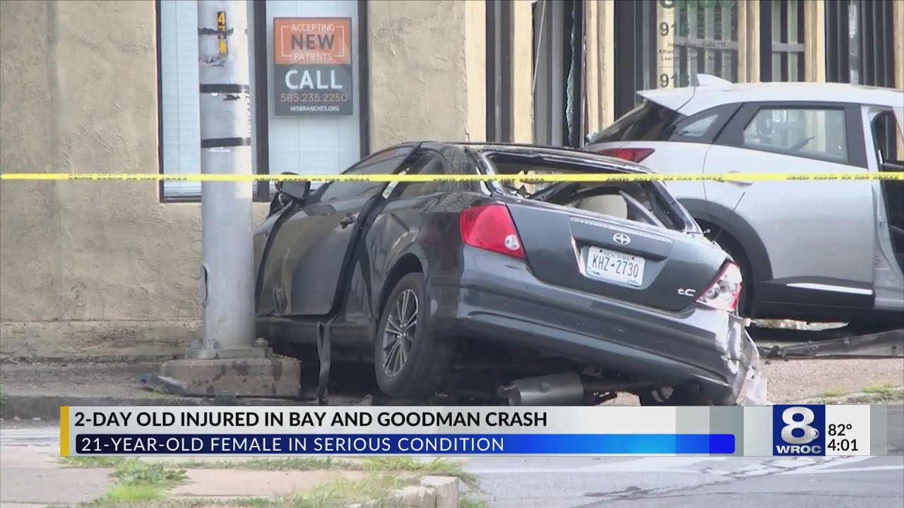 2dayold infant among 3 injured after police chase, crash on N