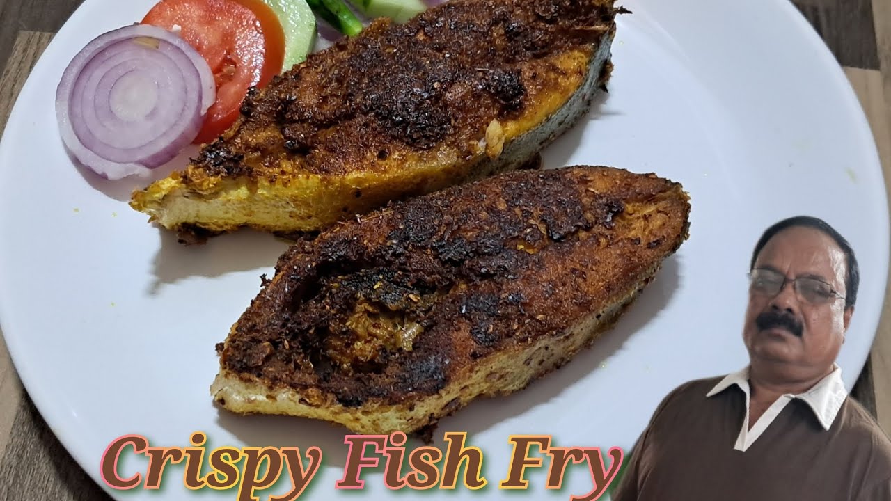 Crispy Fish Fry  // SeaFish Fry in Mustard Oil  // Simple Quick Machli Fry