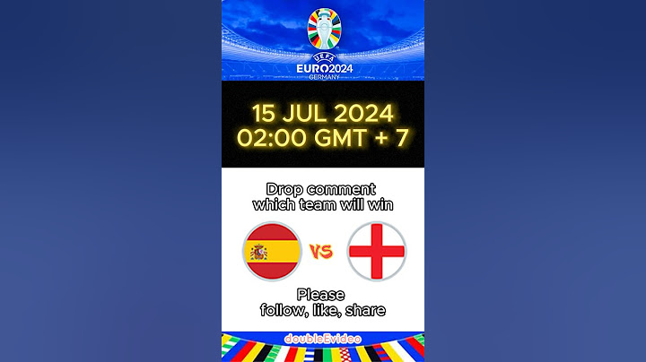 UEFA Euro 2024 Finals Spain VS England #euro2024 #spain #england #soccer #doubleevideo