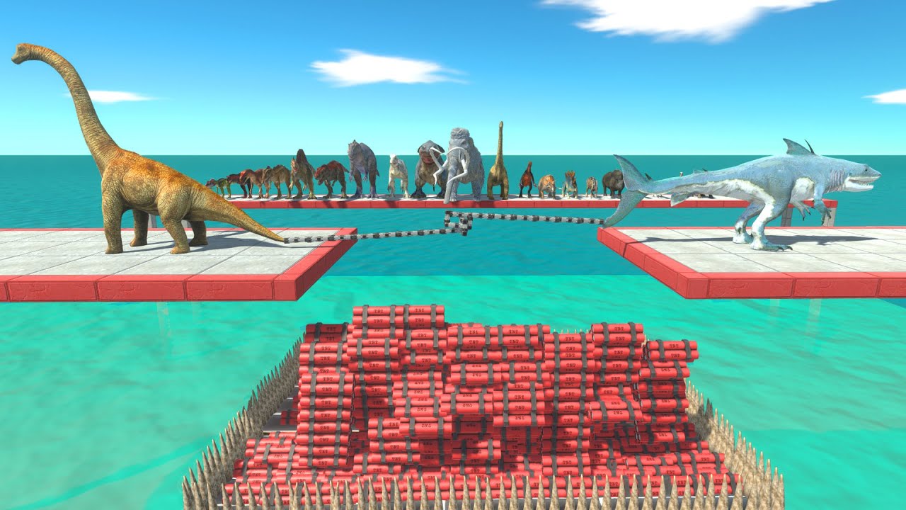 The tug of war challenge - Animal Revolt Battle Simulator