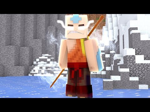 Minecraft: AVATAR A LENDA DE AANG - EU SOU O AVATAR!!