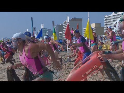 Lifeguard Championships Bring People from Around the World to Virginia Beach