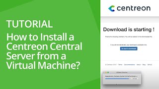 How to install a Centreon central server from a virtual machine