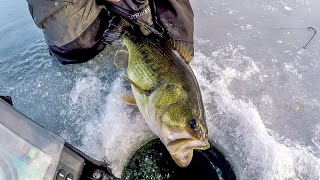 Early Ice Non Stop Bass And Pike!