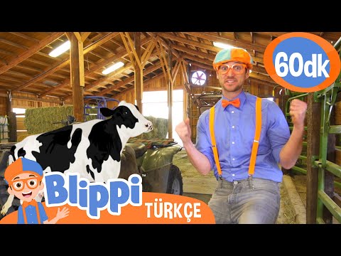 Blippi ile Çiftlik Turu | Blippi Türkçe - Çocuklar için Eğitici Videolar