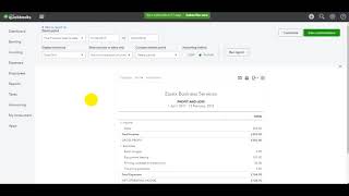 QuickBooks Online Tutorial - Part 18 - Viewing and Creating Reports