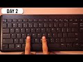 English typing course day 2  free typing lessons  touch typing course  tech avi