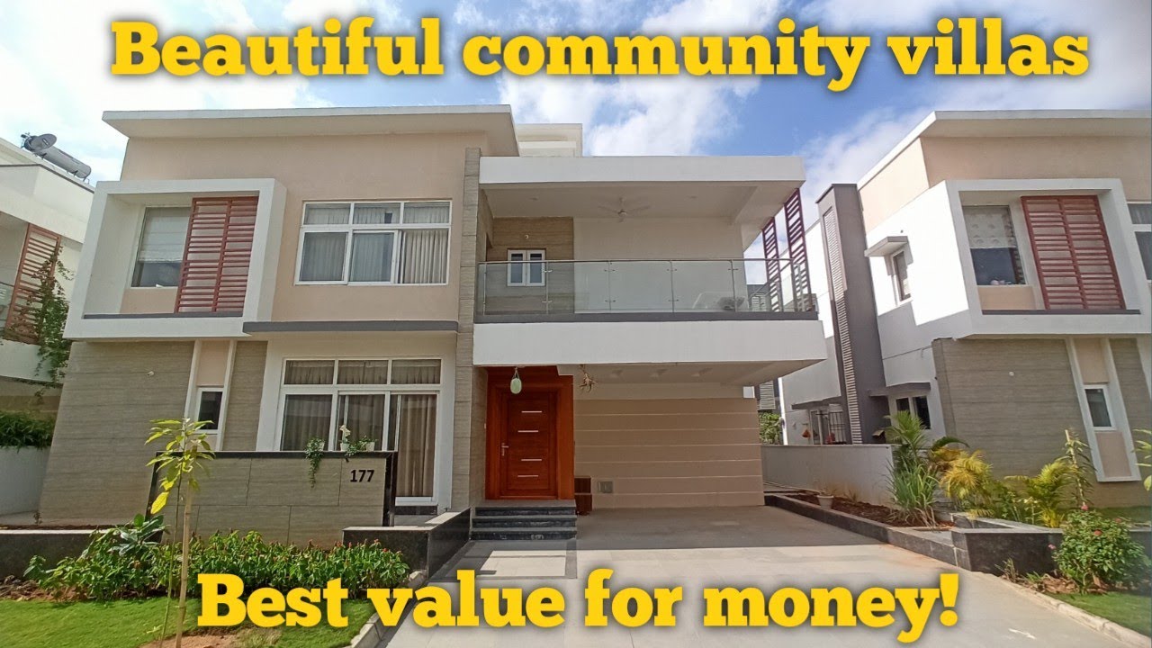 Beautiful villas for sale in Tellapur Near Gachibowli Hyderabad