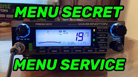 🧸 Président Washington, MENU SECRET , MENU DE SERVICE