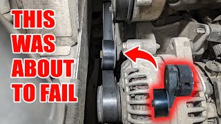 How To Fix Belt Tensioner Wobble On Your Car | Peugeot 307