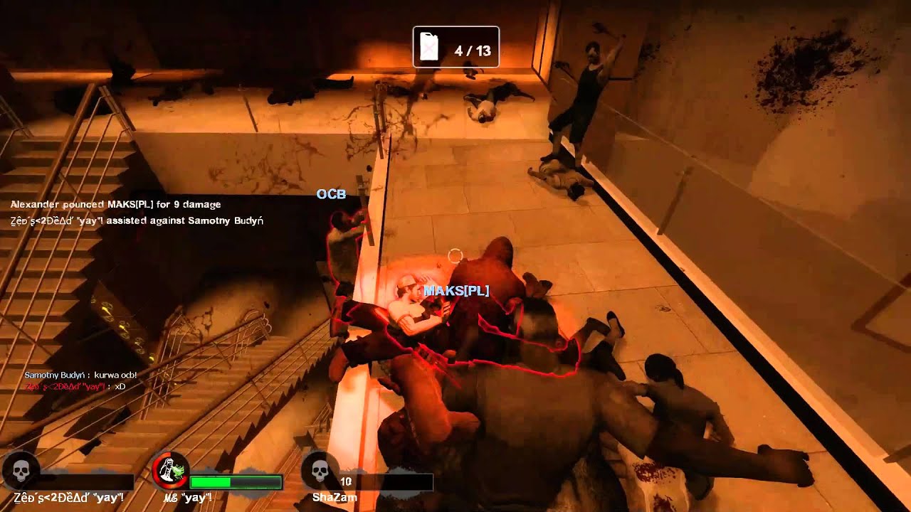 Left 4 Dead 2 - Dead Center: Levels Mix 2 - Infected Attacks Guide (no music)