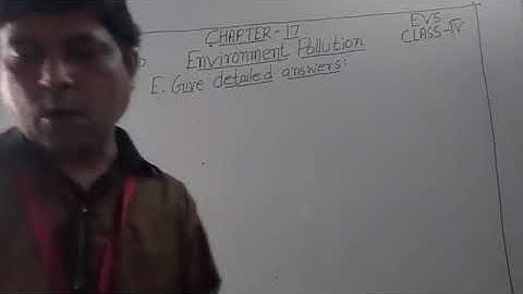 Class IV EVS 07- 11- 2020 by Mr Rupesh Chapter 17