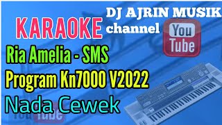Ria Amelia - SMS [Karaoke] Karya Yanto Sari | Kn7000 - Nada Cewek Standart